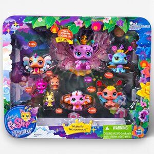 Hasbro Littlest Pet Shop Majestic Masquerade Fairies #2831 #2832 NEW LPS 2012